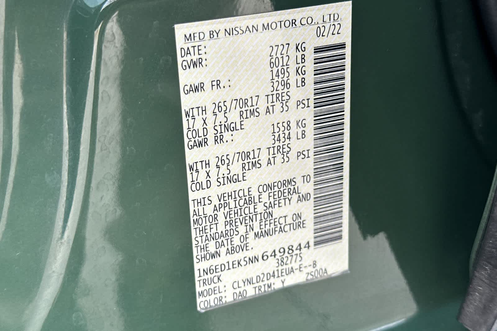 Thumbnail: 2022 Nissan Frontier - 28