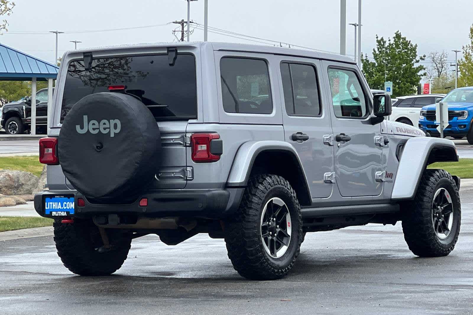 Used 2020 Jeep Wrangler Unlimited Rubicon with VIN 1C4HJXFN8LW255783 for sale in Boise, ID