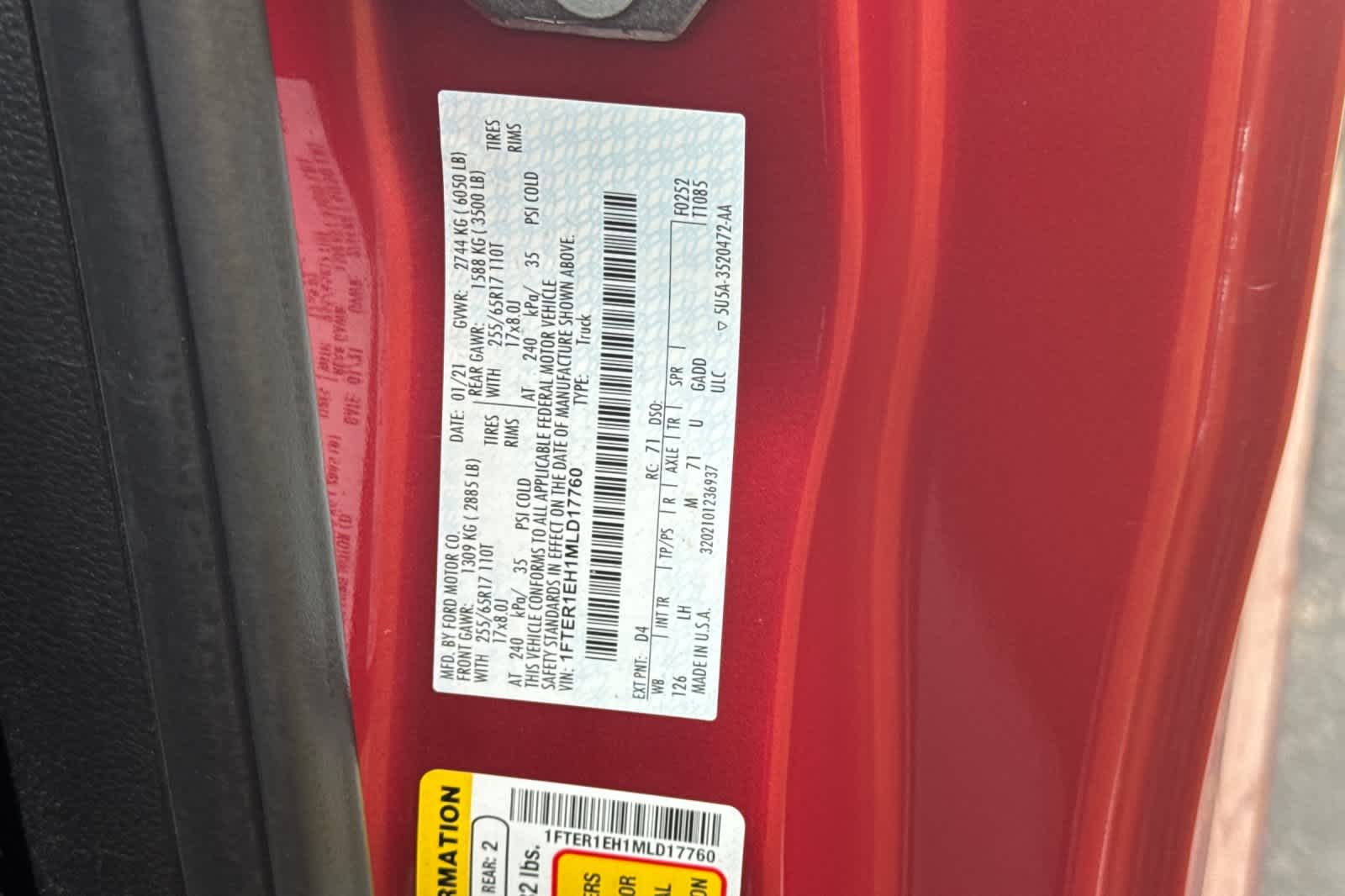 Thumbnail: 2021 Ford Ranger - 27