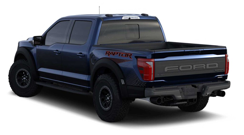 New 2024 Ford F150 Raptor Truck SuperCrew Cab Antimatter Blue For Sale