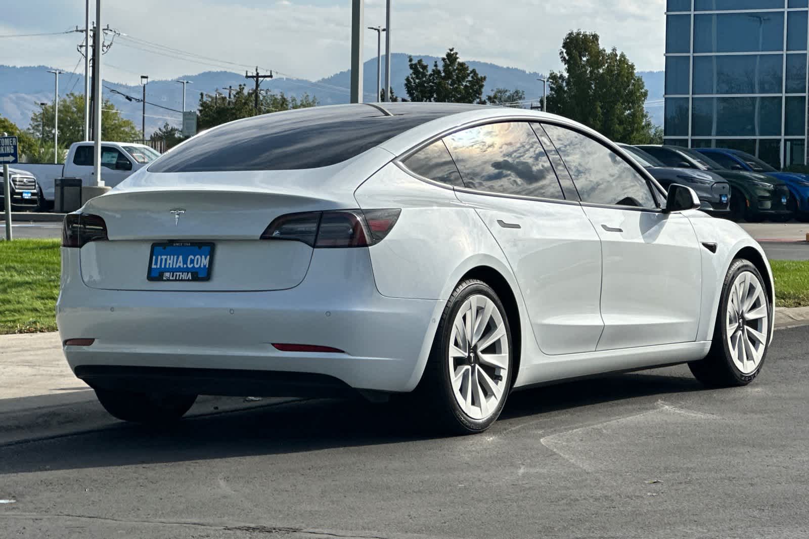 Used 2021 Tesla Model 3 Base with VIN 5YJ3E1EA2MF849219 for sale in Boise, ID