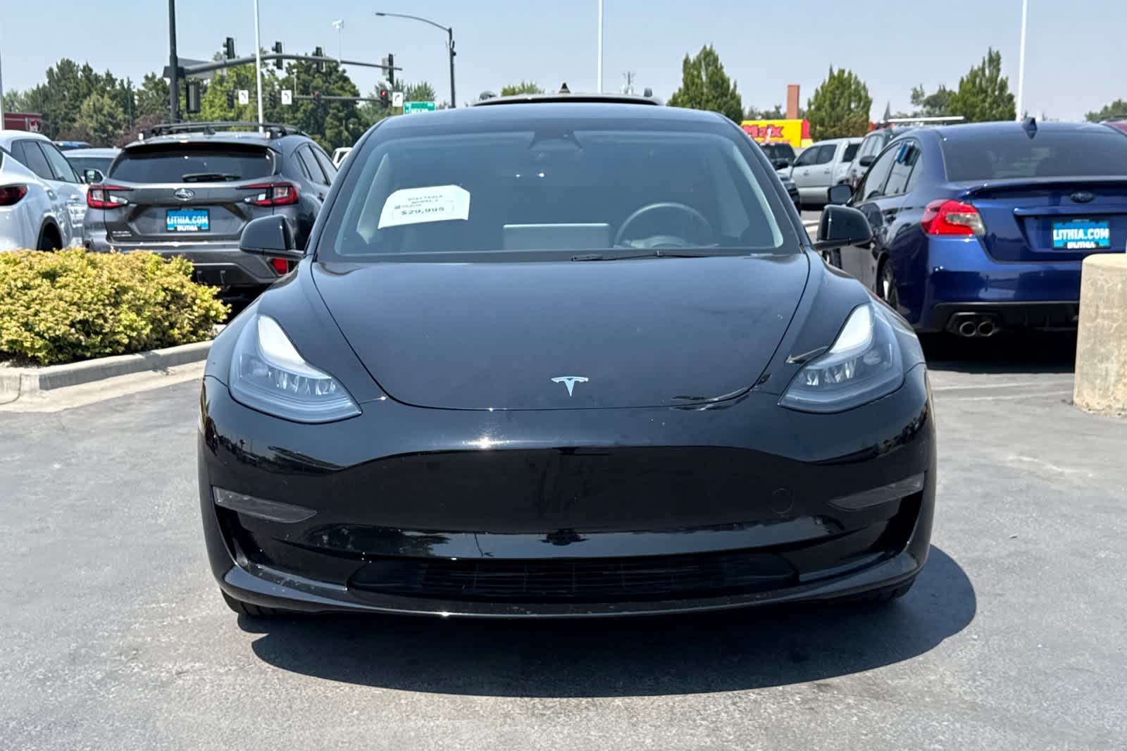 Used 2023 Tesla Model 3 Base with VIN 5YJ3E1EA6PF554791 for sale in Boise, ID
