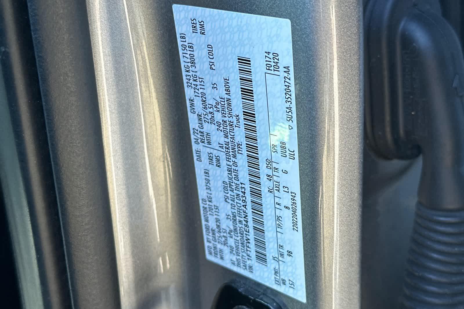 Thumbnail: 2022 Ford F-150 - 29