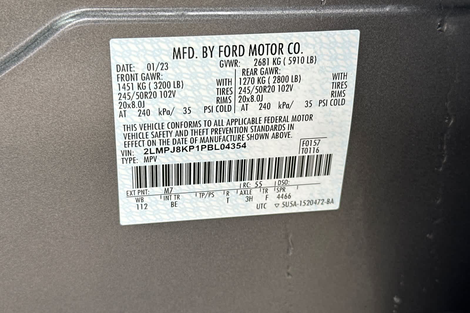 Thumbnail: 2023 Lincoln Nautilus - 30