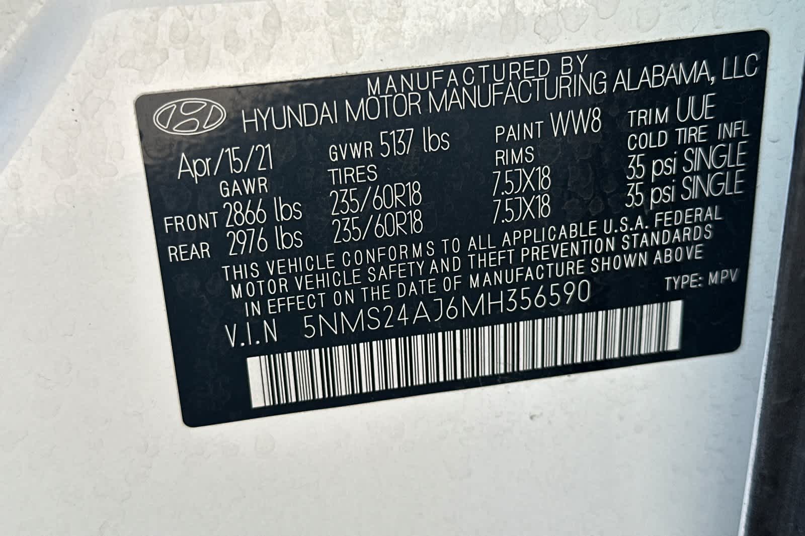 Thumbnail: 2021 Hyundai Santa Fe - 29