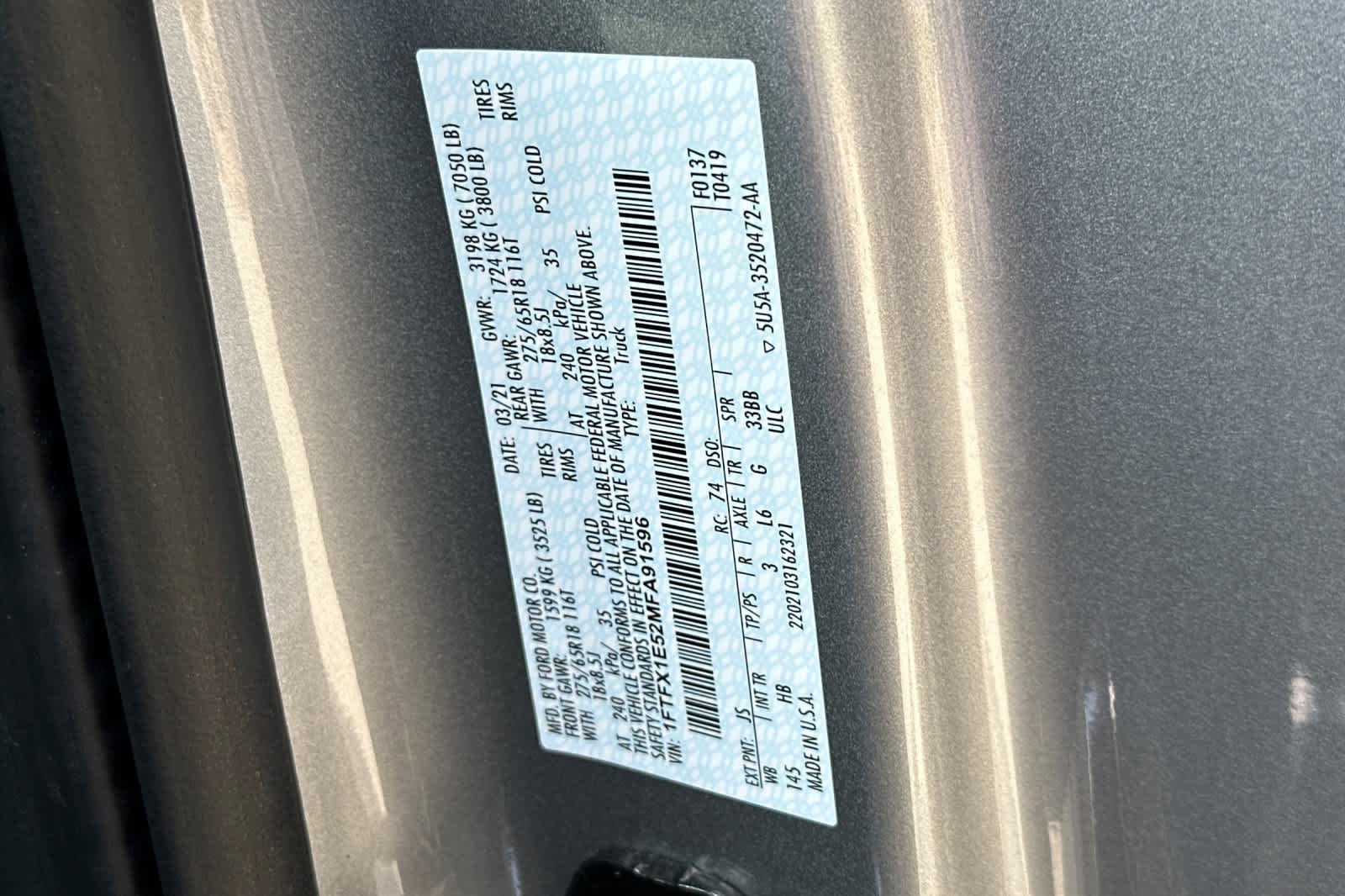 Thumbnail: 2021 Ford F-150 - 28