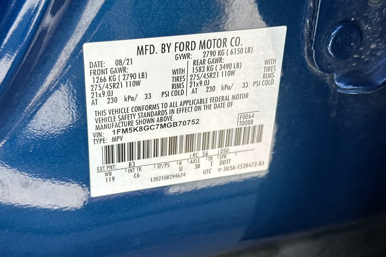 Thumbnail: 2021 Ford Explorer - 30
