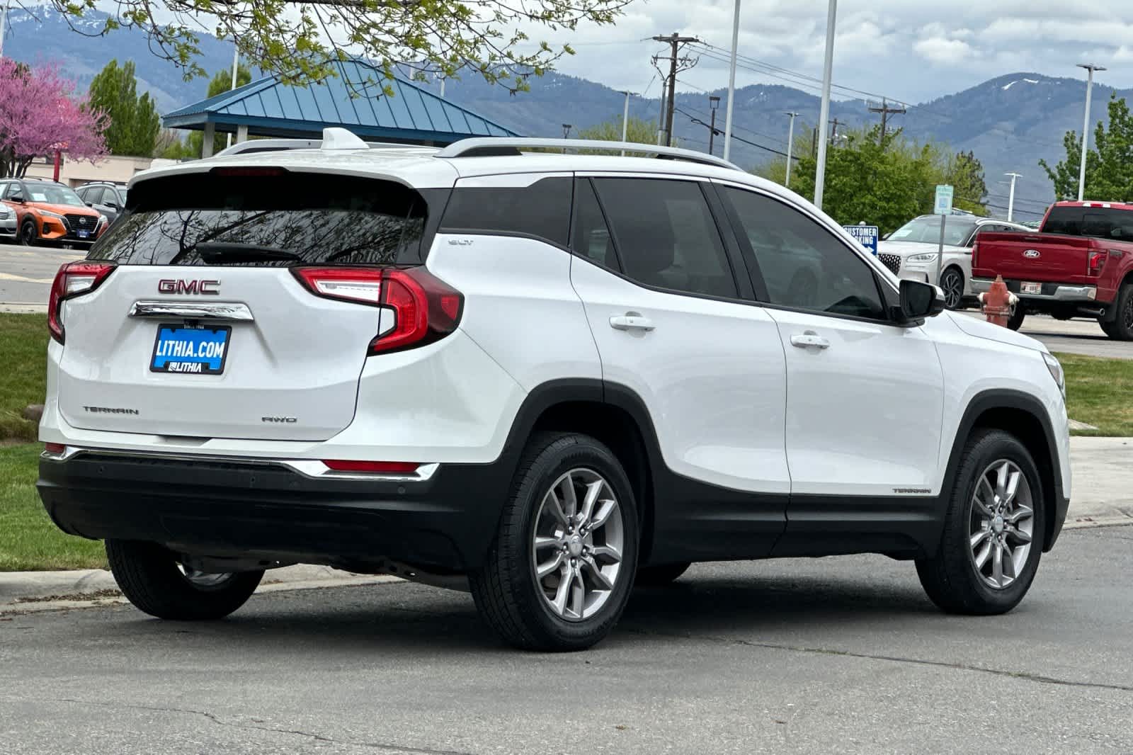 Used 2022 GMC Terrain SLT with VIN 3GKALVEV3NL104008 for sale in Boise, ID