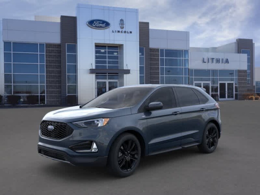 New 2024 Ford Edge STLine SUV Stone Blue For Sale in Boise ID Stock