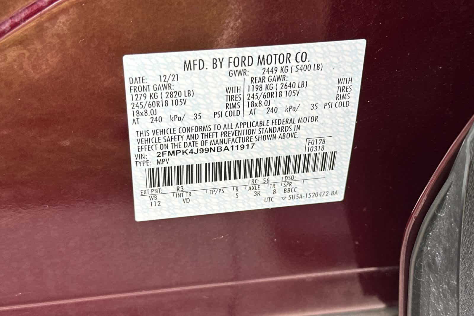 Thumbnail: 2022 Ford Edge - 28