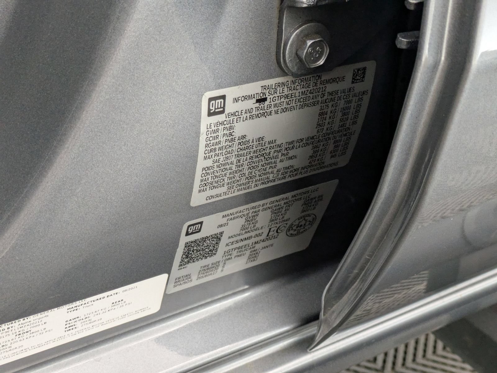 Thumbnail: 2021 GMC Sierra 1500 - 34