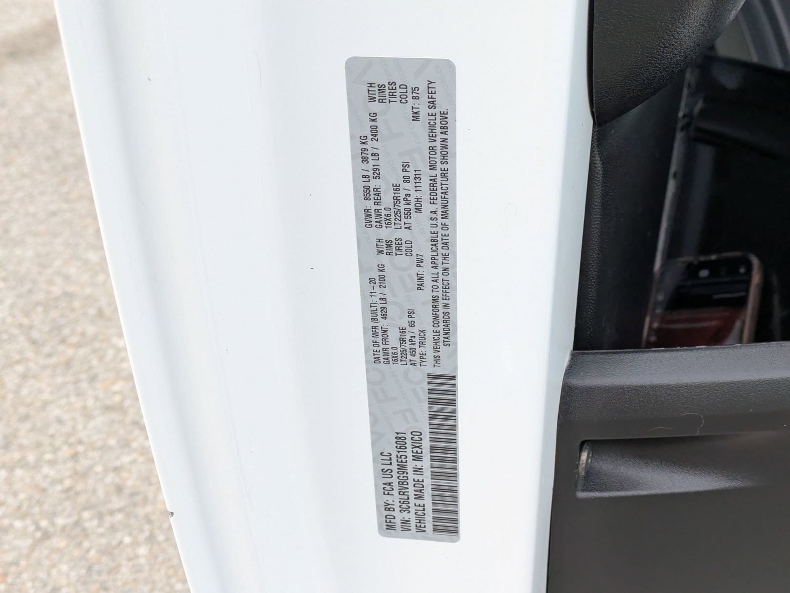 Thumbnail: 2021 RAM ProMaster - 33