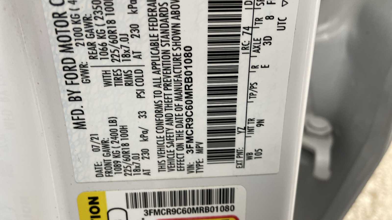 Thumbnail: 2021 Ford Bronco Sport - 26