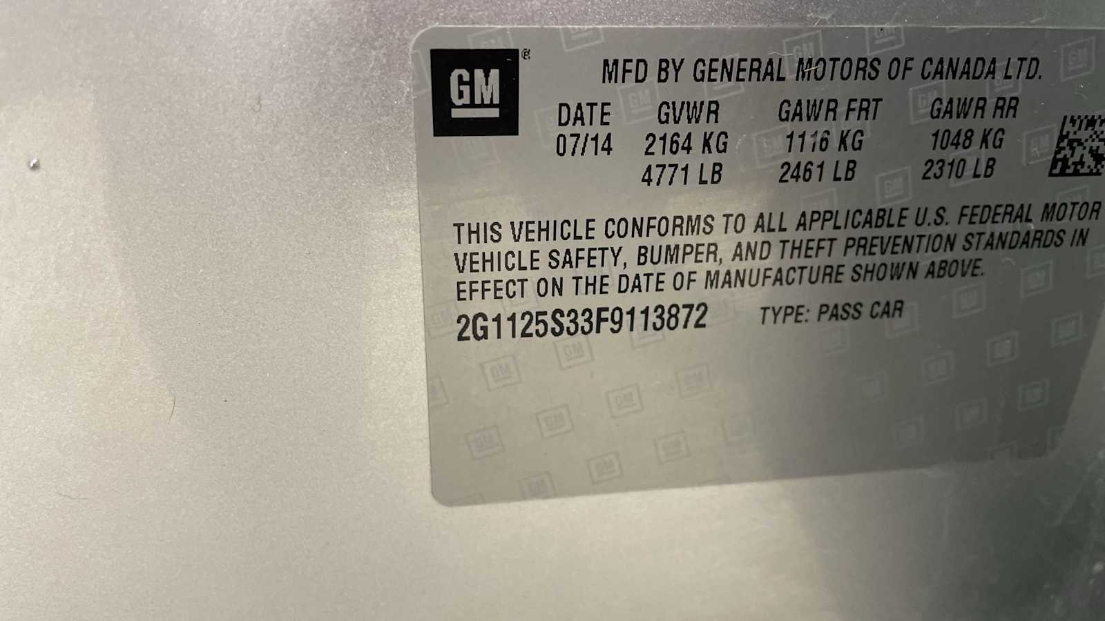 Thumbnail: 2015 Chevrolet Impala - 26