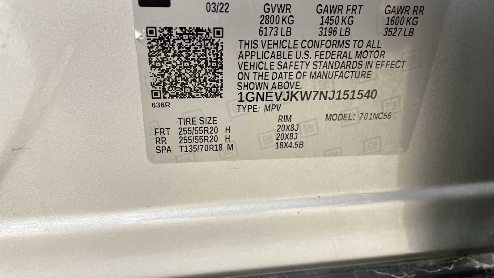 Thumbnail: 2022 Chevrolet Traverse - 29