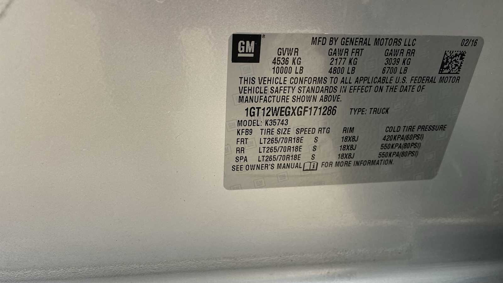 Thumbnail: 2016 GMC Sierra 3500 - 28