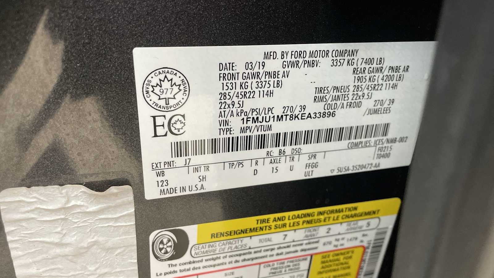 Thumbnail: 2019 Ford Expedition - 32