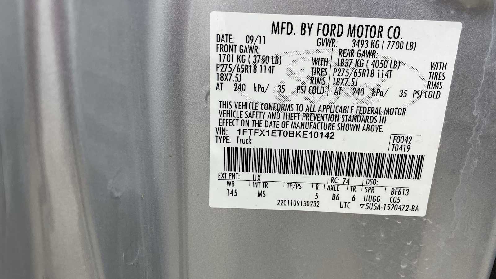 Thumbnail: 2011 Ford F-150 - 25