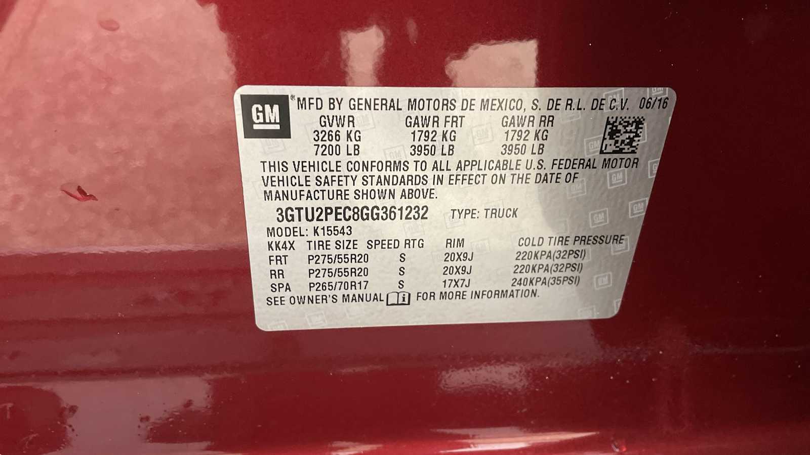 Thumbnail: 2016 GMC Sierra 1500 - 29