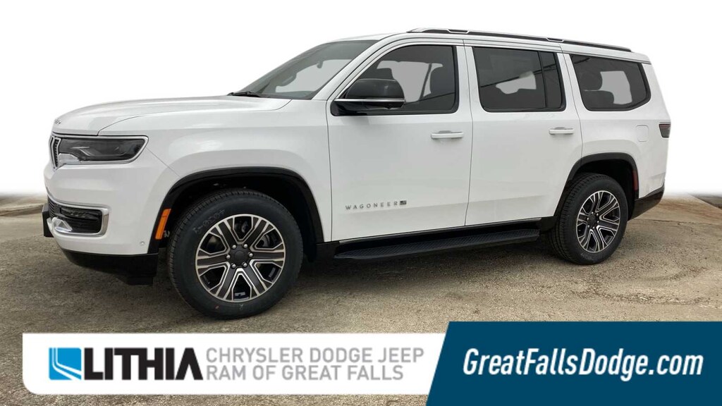 New 2024 Jeep Wagoneer Sport Utility Bright White For Sale in Great New 2024 Jeep Wagoneer Sport Utility Bright White For Sale in Great