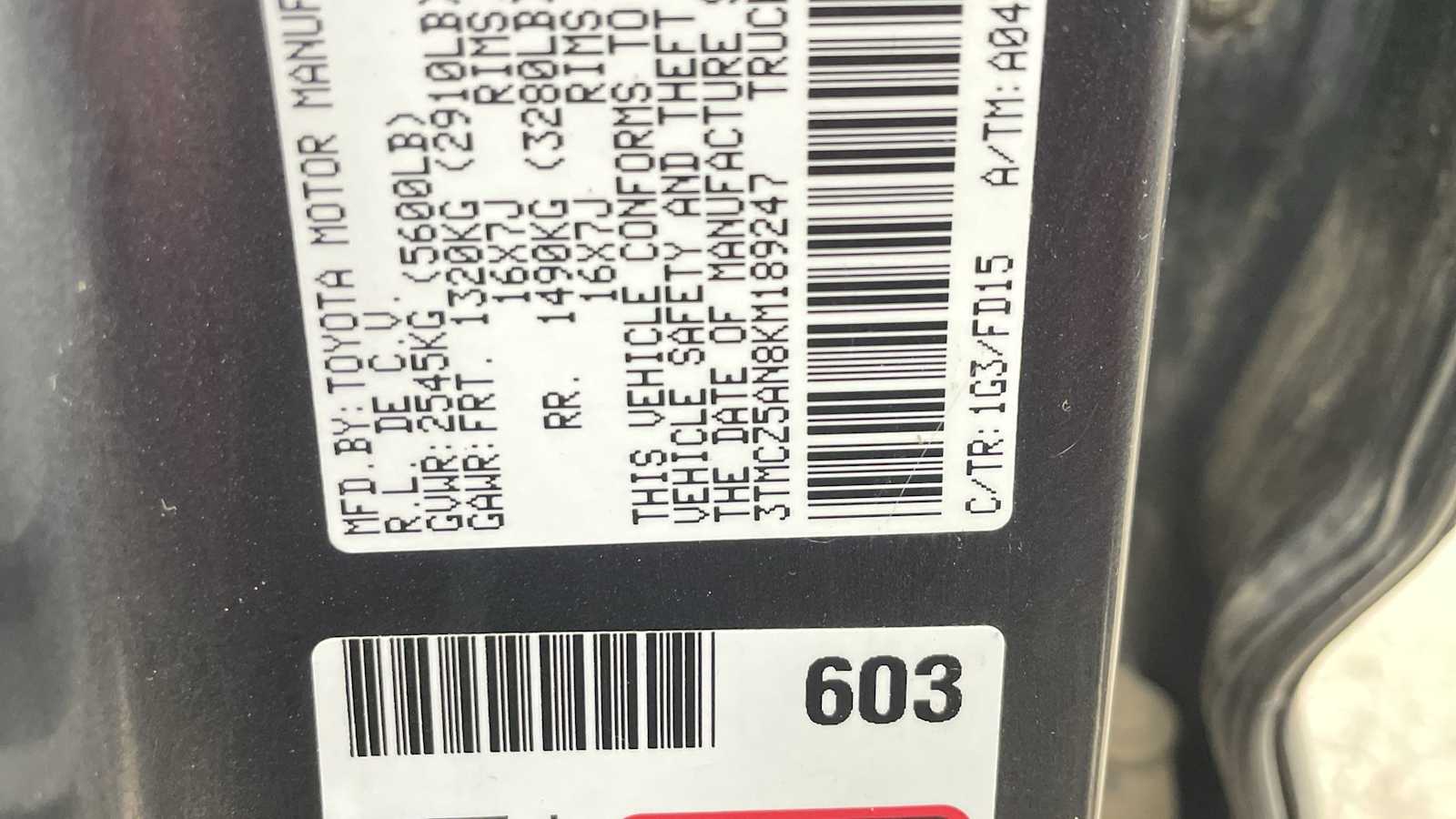 Thumbnail: 2019 Toyota Tacoma - 26