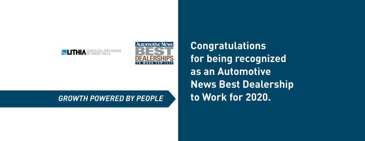 Lithia Chrysler Jeep Dodge of Great Falls Dodge Dealership near Helena