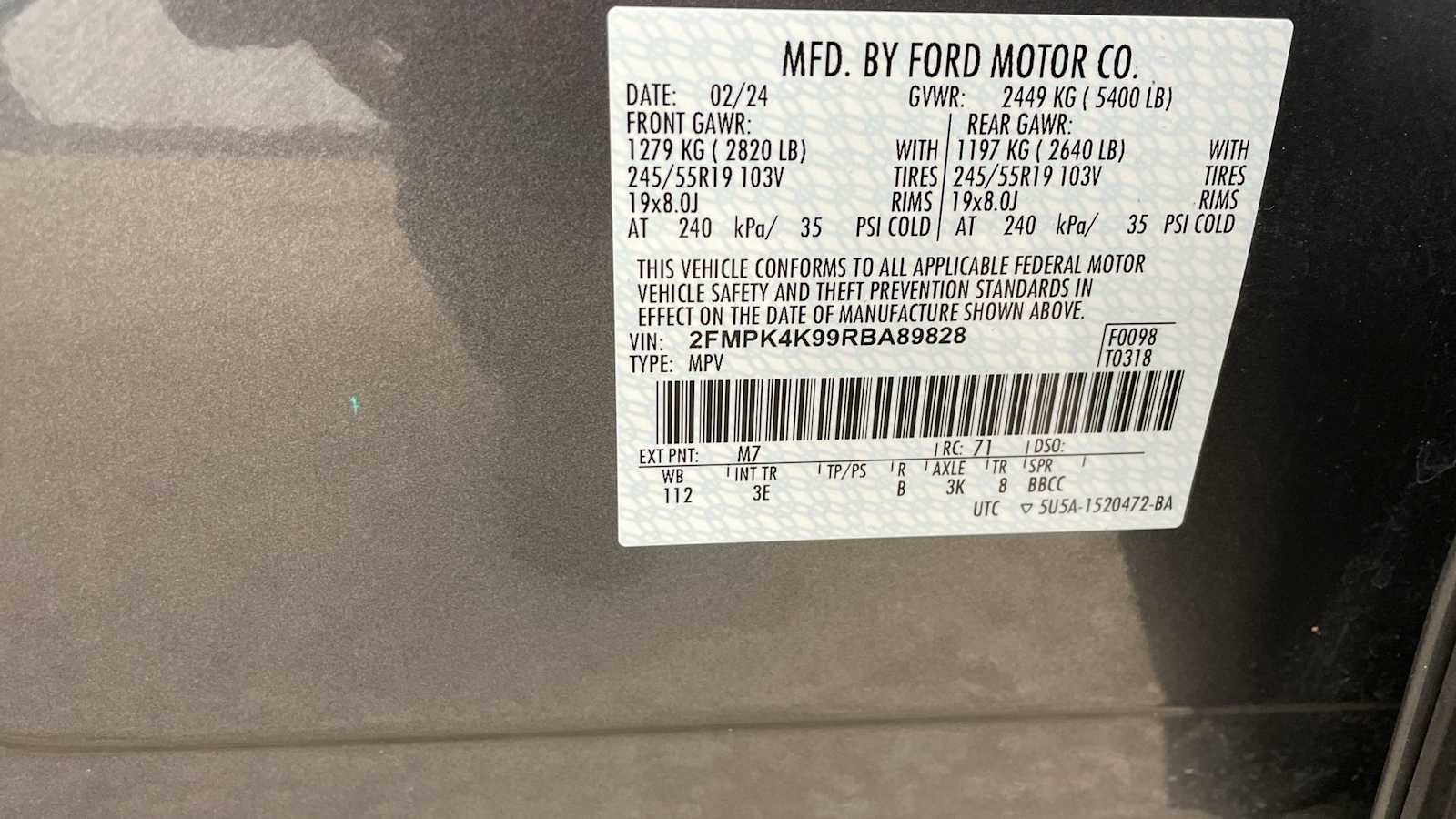 Thumbnail: 2024 Ford Edge - 29