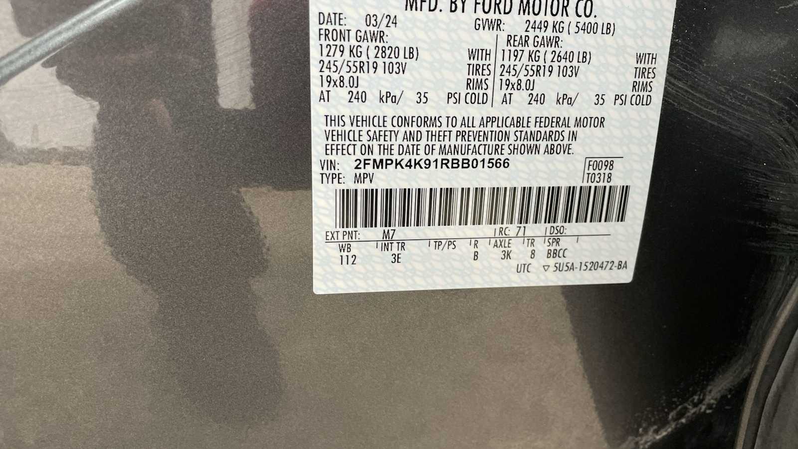 Thumbnail: 2024 Ford Edge - 29