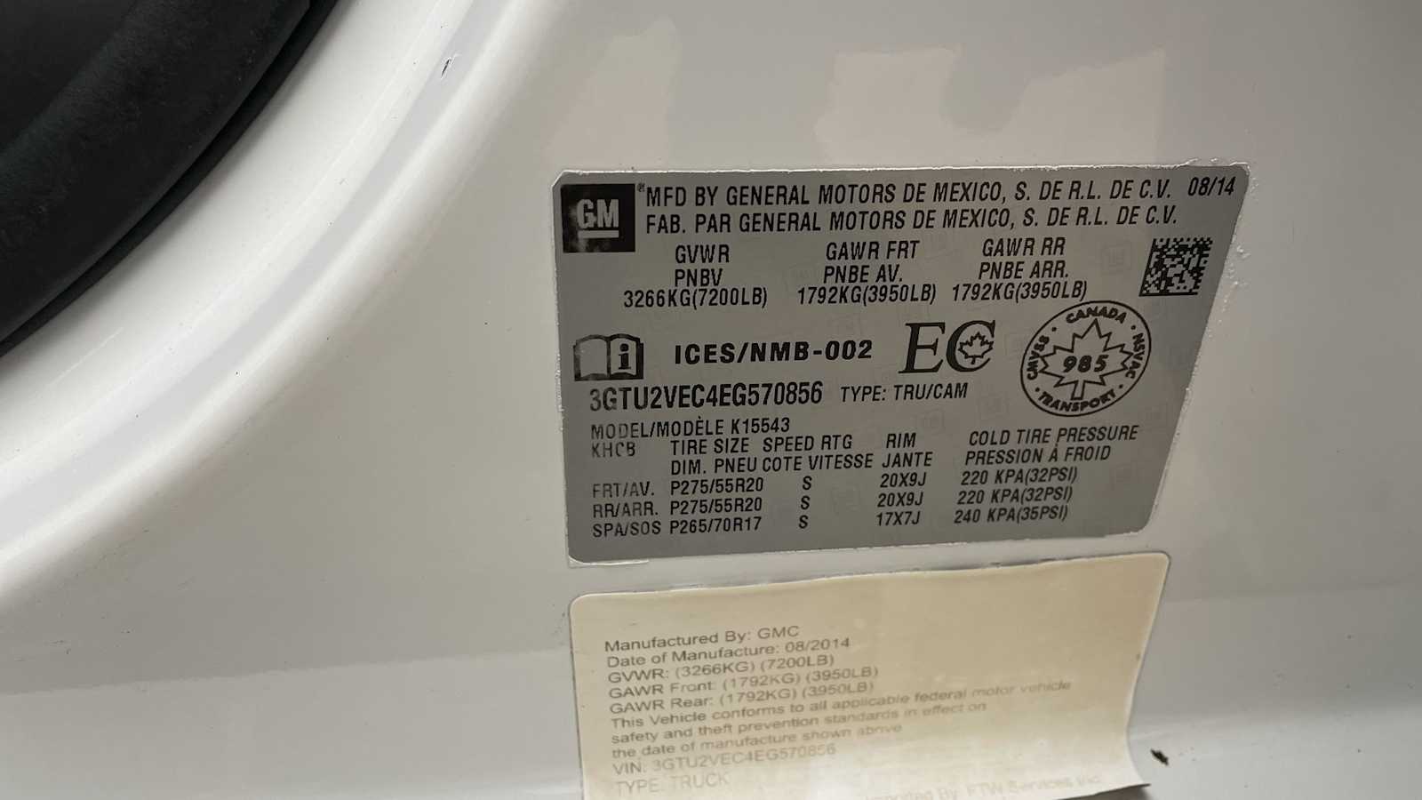 Thumbnail: 2014 GMC Sierra 1500 - 27