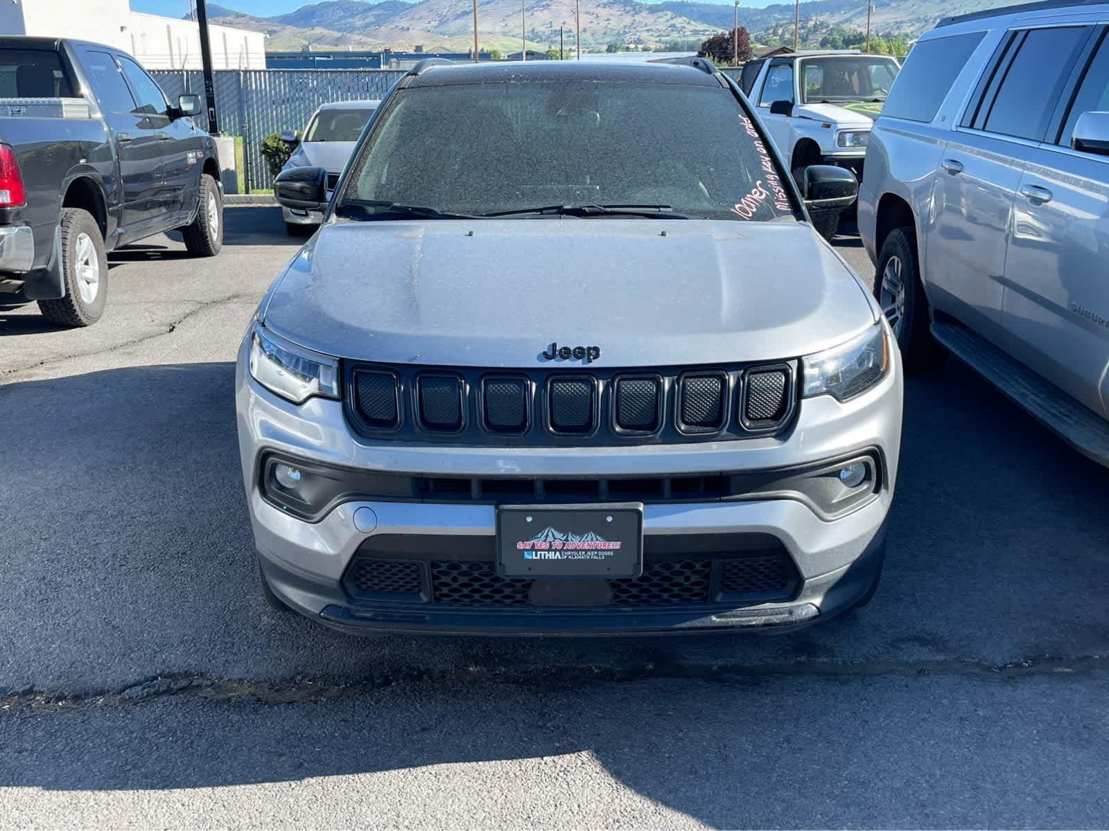Used 2022 Jeep Compass Altitude with VIN 3C4NJDBB3NT222406 for sale in Klamath Falls, OR