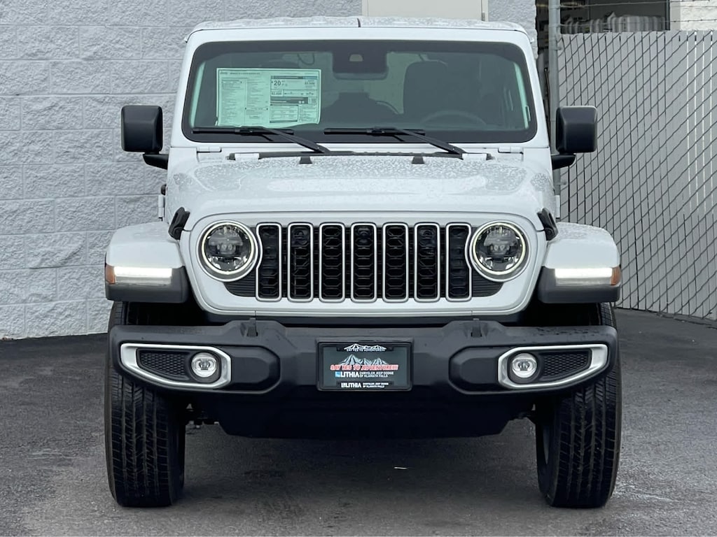 New 2025 Jeep Wrangler 4-DOOR SAHARA Sport Utility