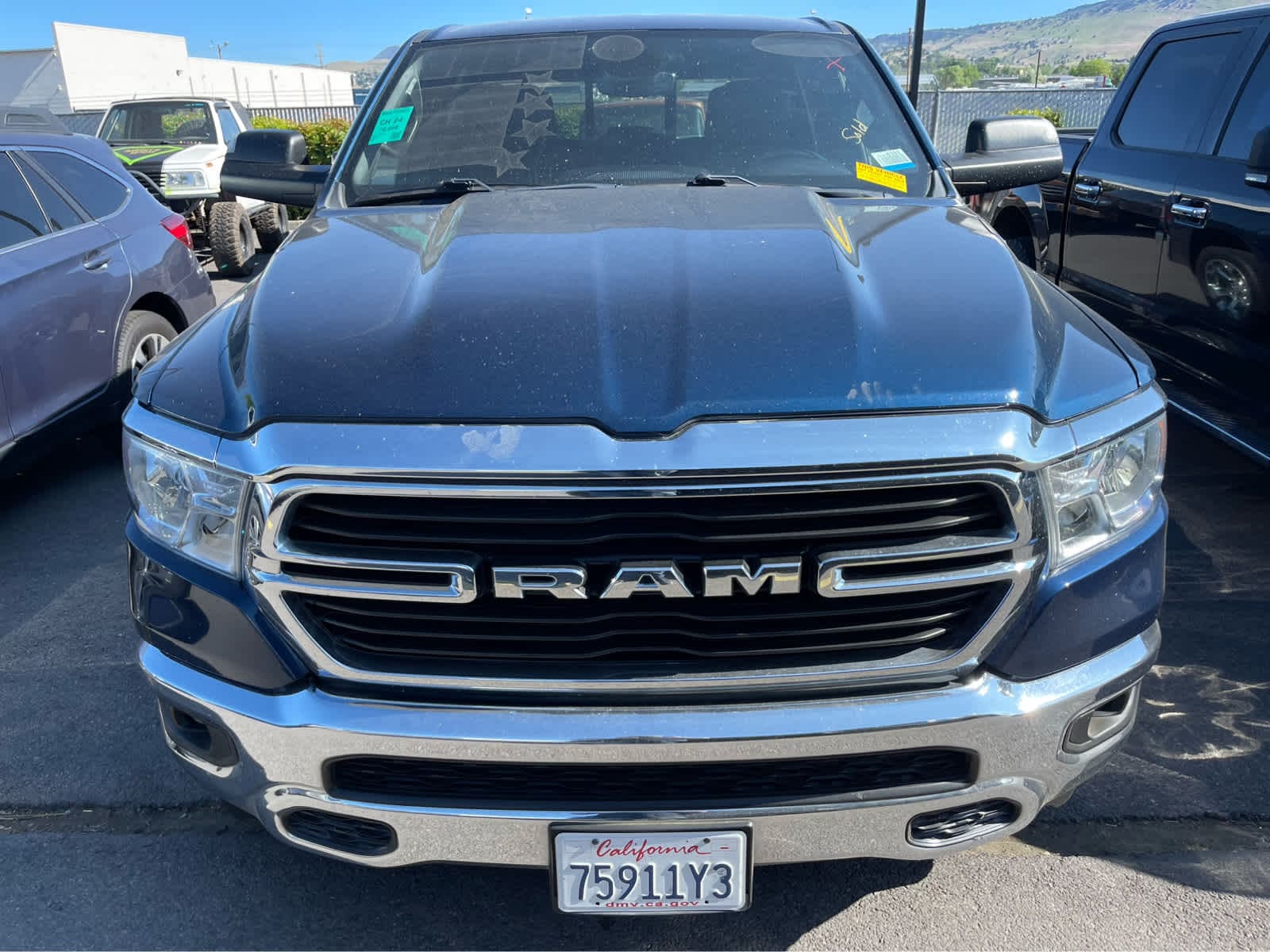 Used 2021 RAM Ram 1500 Pickup Big Horn/Lone Star with VIN 1C6SRFFT5MN825065 for sale in Klamath Falls, OR