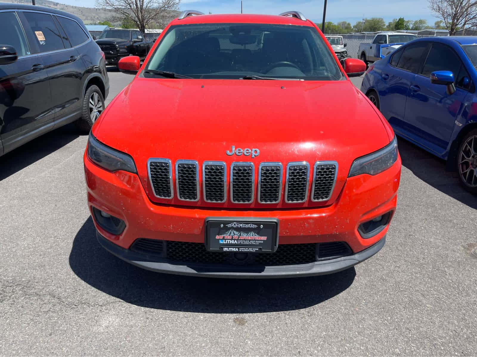 Used 2021 Jeep Cherokee Latitude Plus with VIN 1C4PJLLB6MD183848 for sale in Klamath Falls, OR