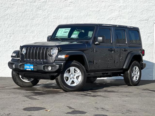 New 2022 Jeep Wrangler Sport Utility UNLIMITED SPORT S 4X4 Granite Crystal  For Sale | Medford OR Lithia Motors | Stock: NW252511