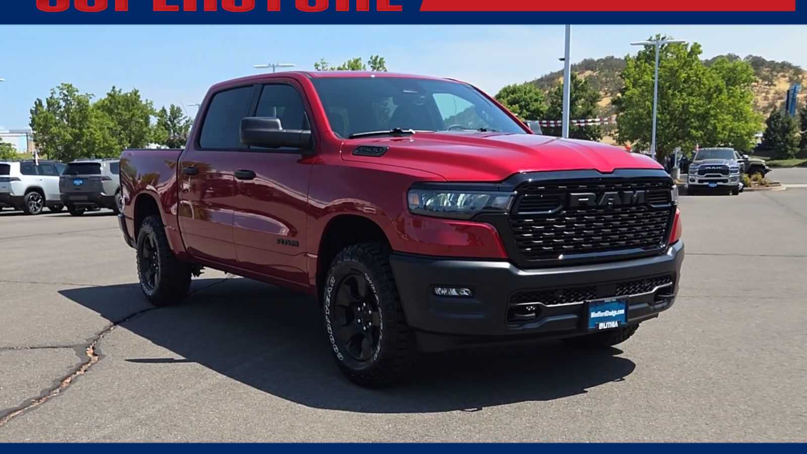 New 2026 Ram 1500 WARLOCK CREW CAB 4X4 5'7 BOX Pickup