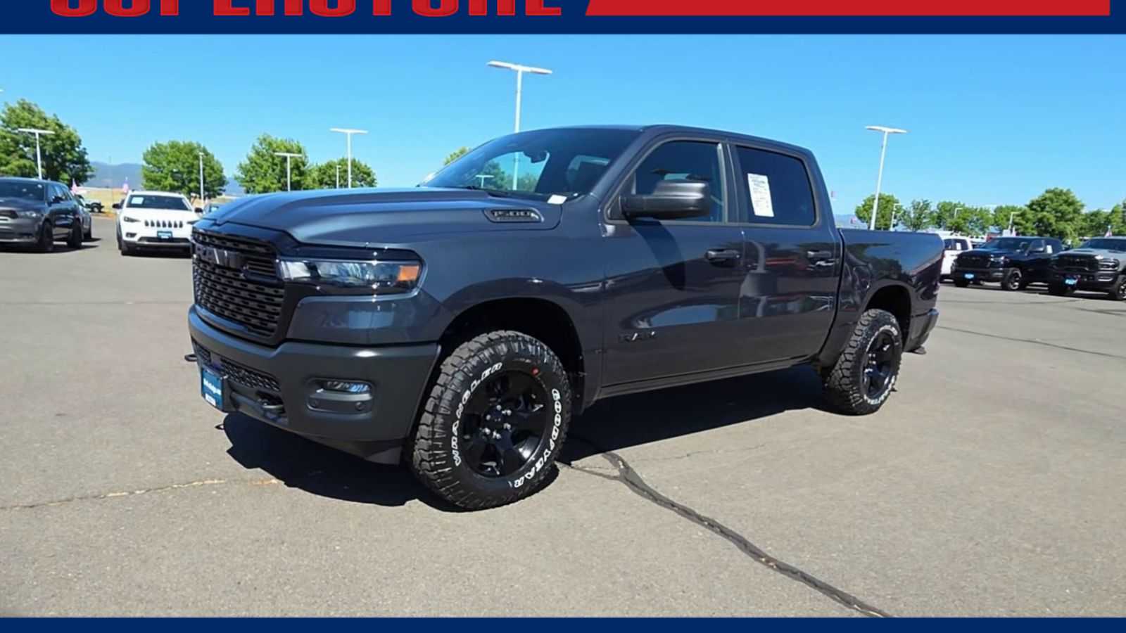 New 2026 Ram 1500 WARLOCK CREW CAB 4X4 5'7 BOX Pickup