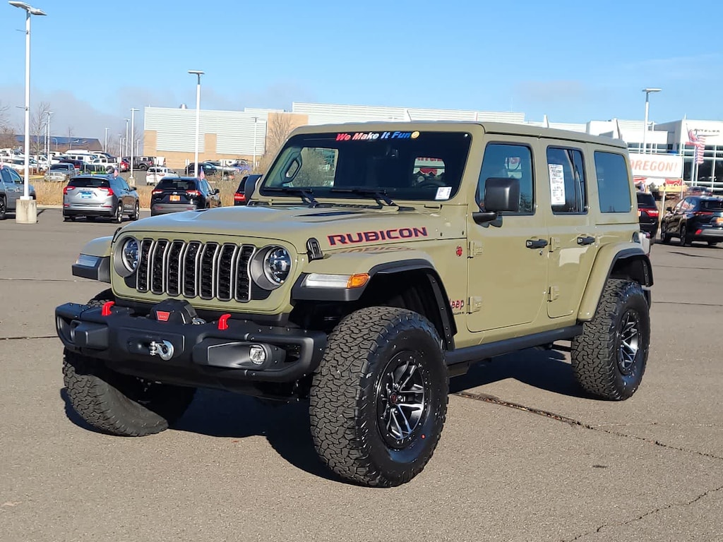 New 2026 Jeep Wrangler 4-DOOR RUBICON X Sport Utility