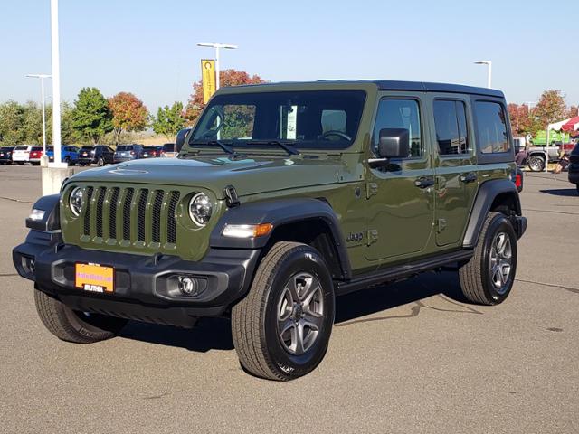 2023 Jeep Wrangler 4-DOOR SPORT S 4X4 Sport Utility Sarge Green For Sale in  Medford OR | Stock: PW520690