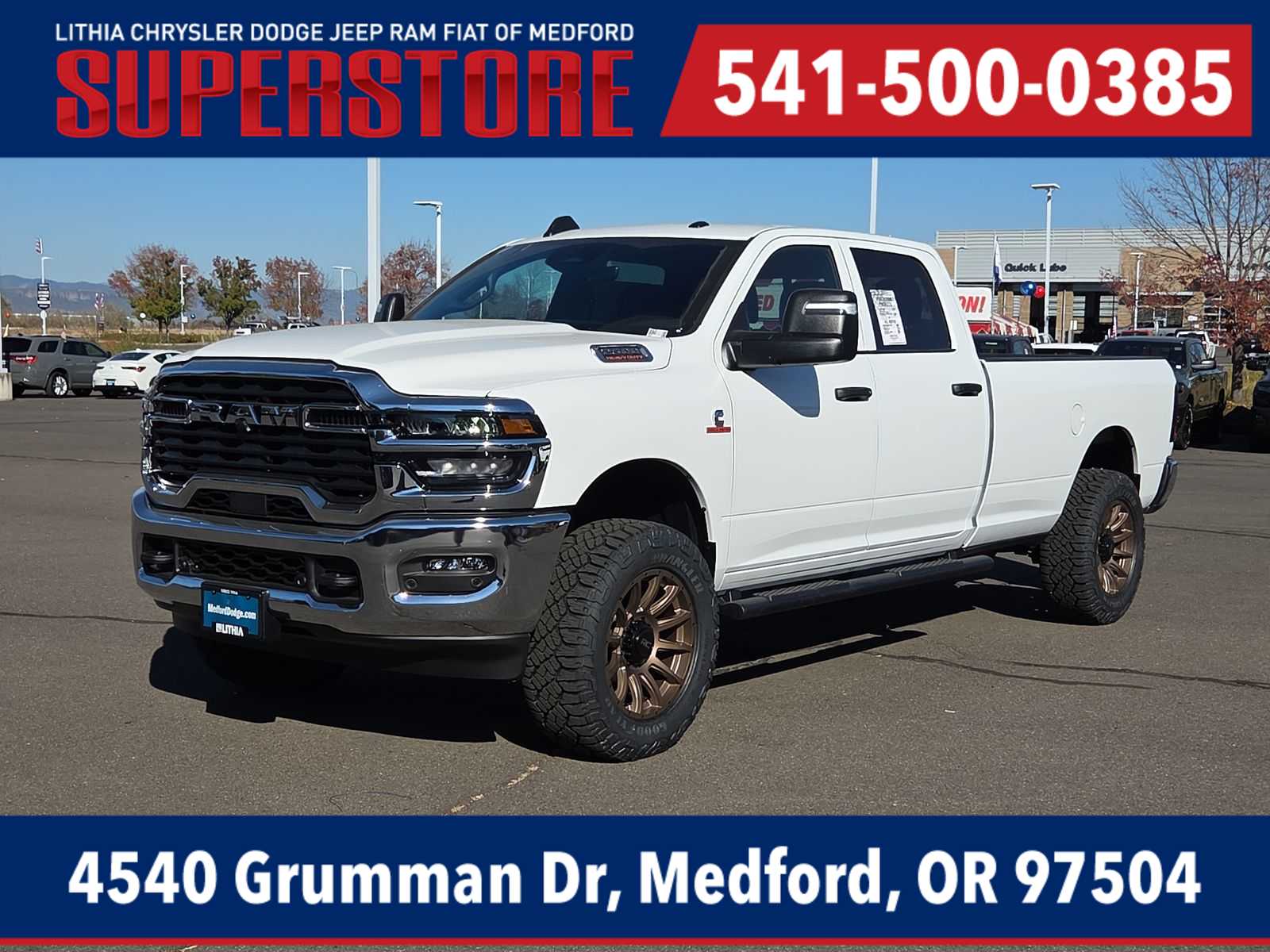 New 2026 Ram 2500 TRADESMAN CREW CAB 4X4 8' BOX Pickup