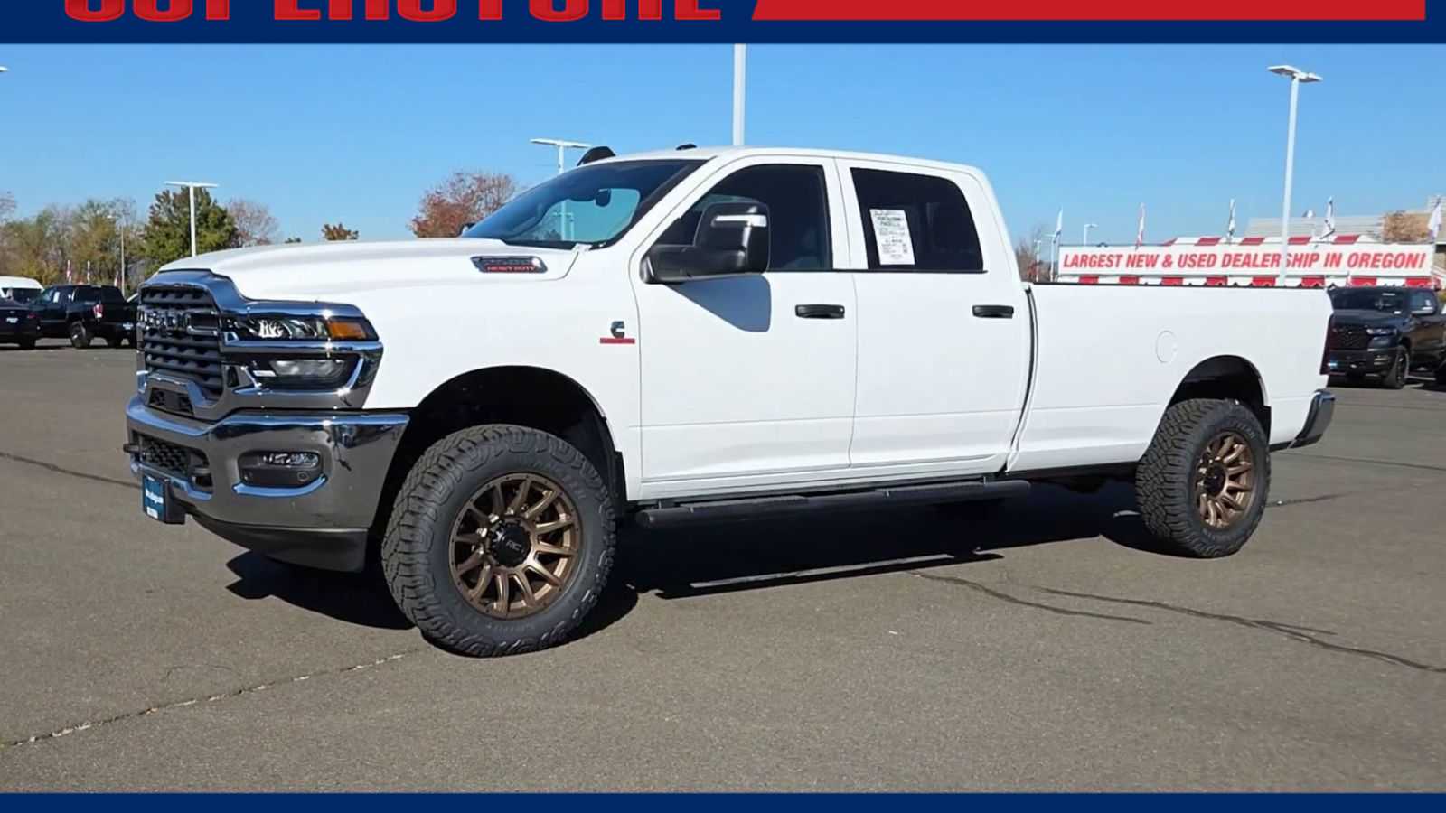 New 2026 Ram 2500 TRADESMAN CREW CAB 4X4 8' BOX Pickup
