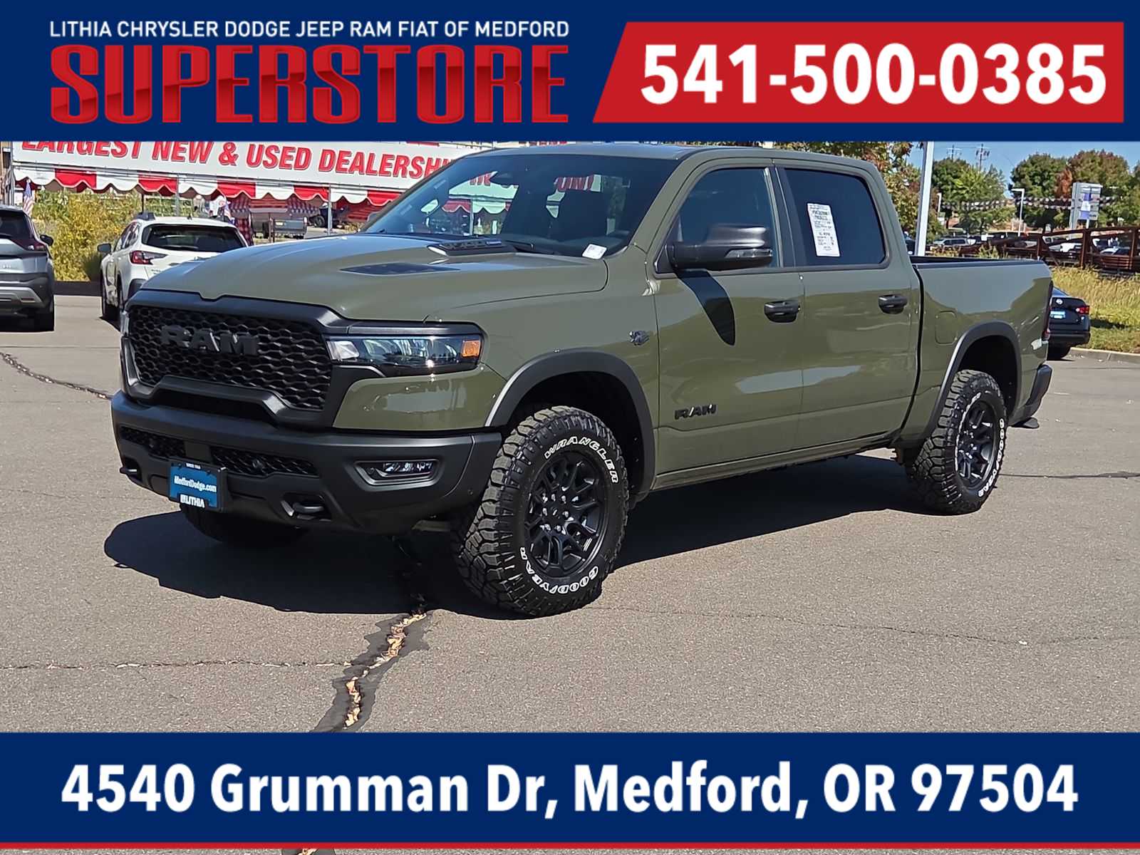 2027 Ram 1500 REBEL CREW CAB 4X4 5'7 BOX Pickup