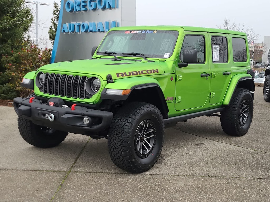 New 2026 Jeep Wrangler 4-DOOR RUBICON X Sport Utility