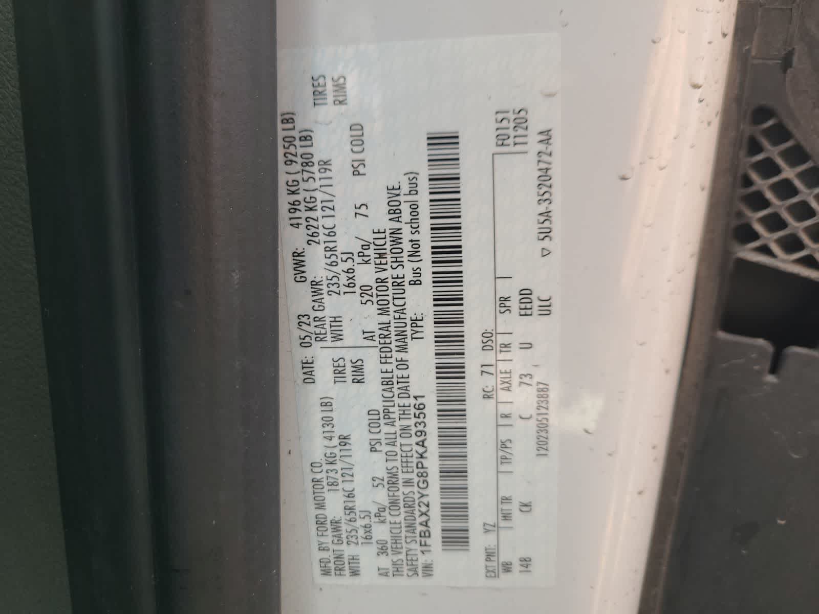 Thumbnail: 2023 Ford Econoline - 29