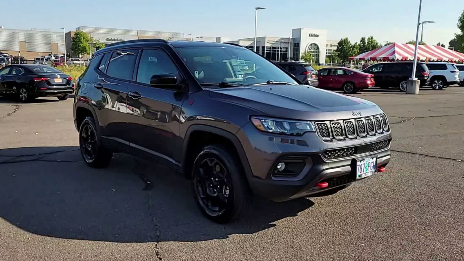 Used 2023 Jeep Compass Trailhawk with VIN 3C4NJDDN5PT542269 for sale in Medford, OR