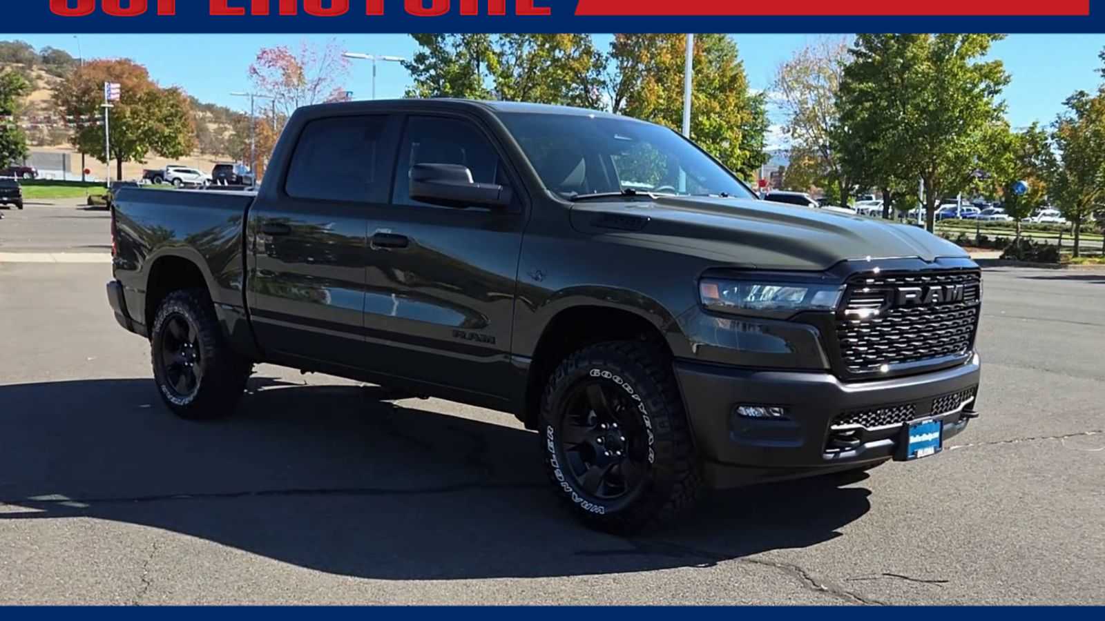New 2027 Ram 1500 WARLOCK CREW CAB 4X4 5'7 BOX Pickup