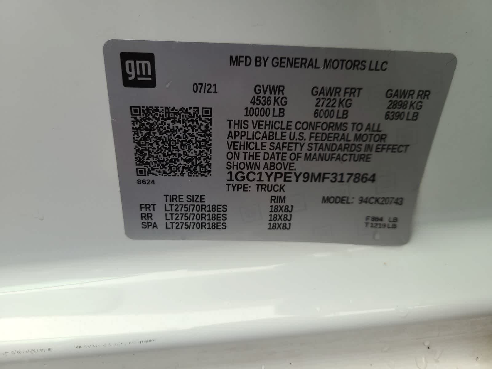 Thumbnail: 2021 Chevrolet Silverado 2500 - 29