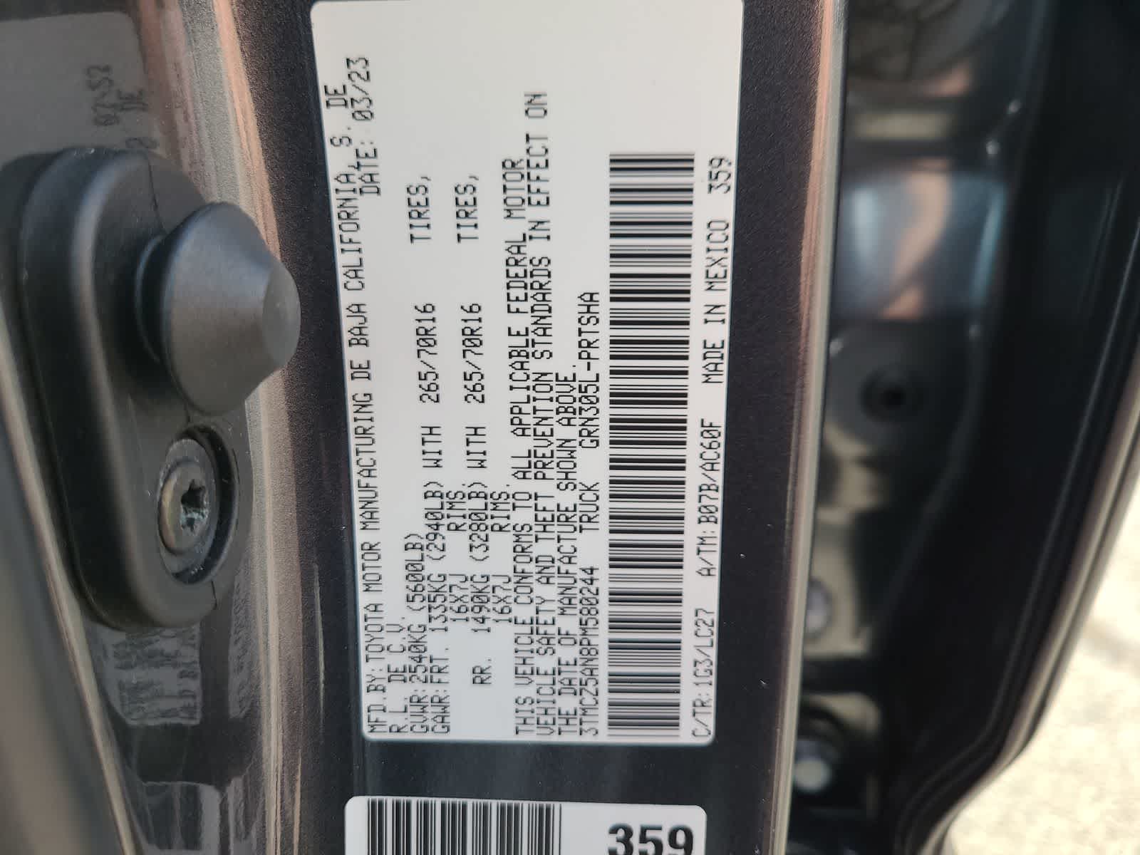 Thumbnail: 2023 Toyota Tacoma - 29