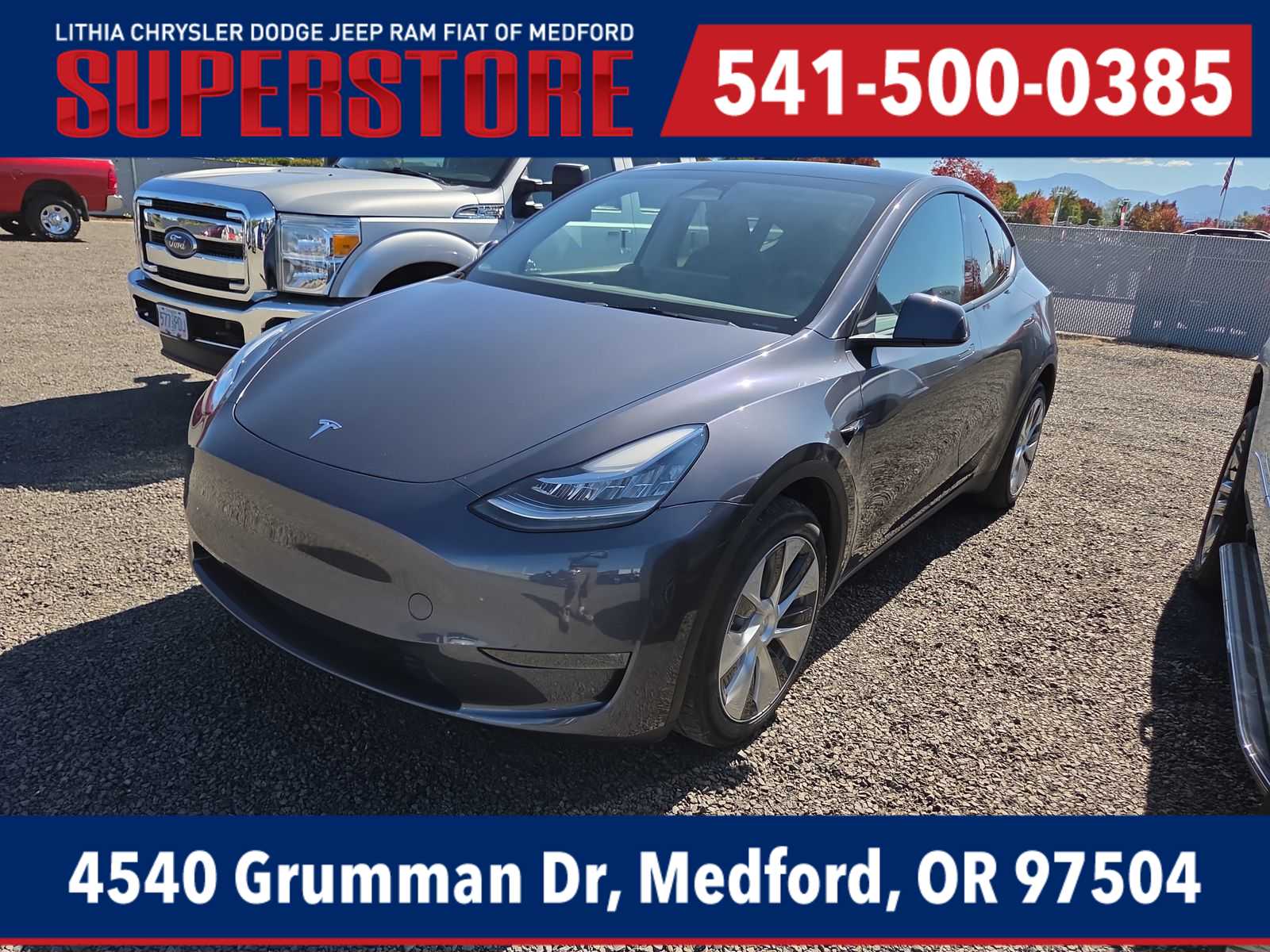 Used 2023 Tesla Model Y Long Range with VIN 7SAYGDEE0PA073813 for sale in Medford, OR