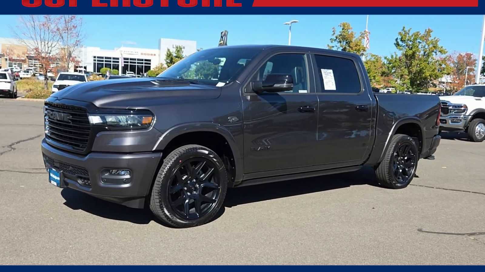 New 2027 Ram 1500 LARAMIE CREW CAB 4X4 5'7 BOX Pickup