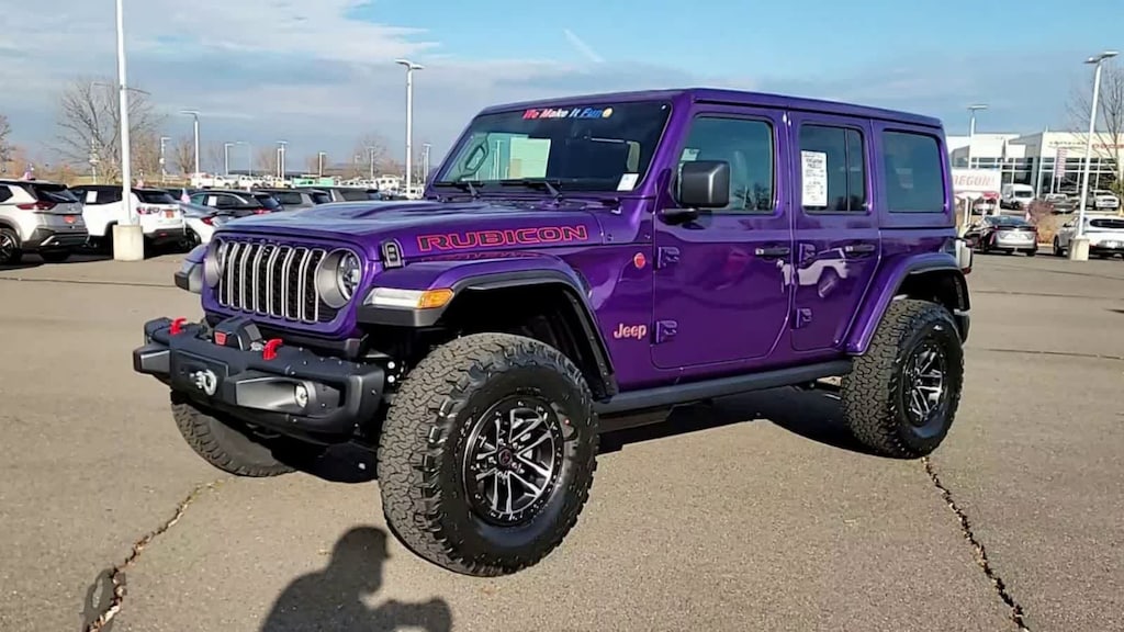 New 2026 Jeep Wrangler 4-DOOR RUBICON X Sport Utility